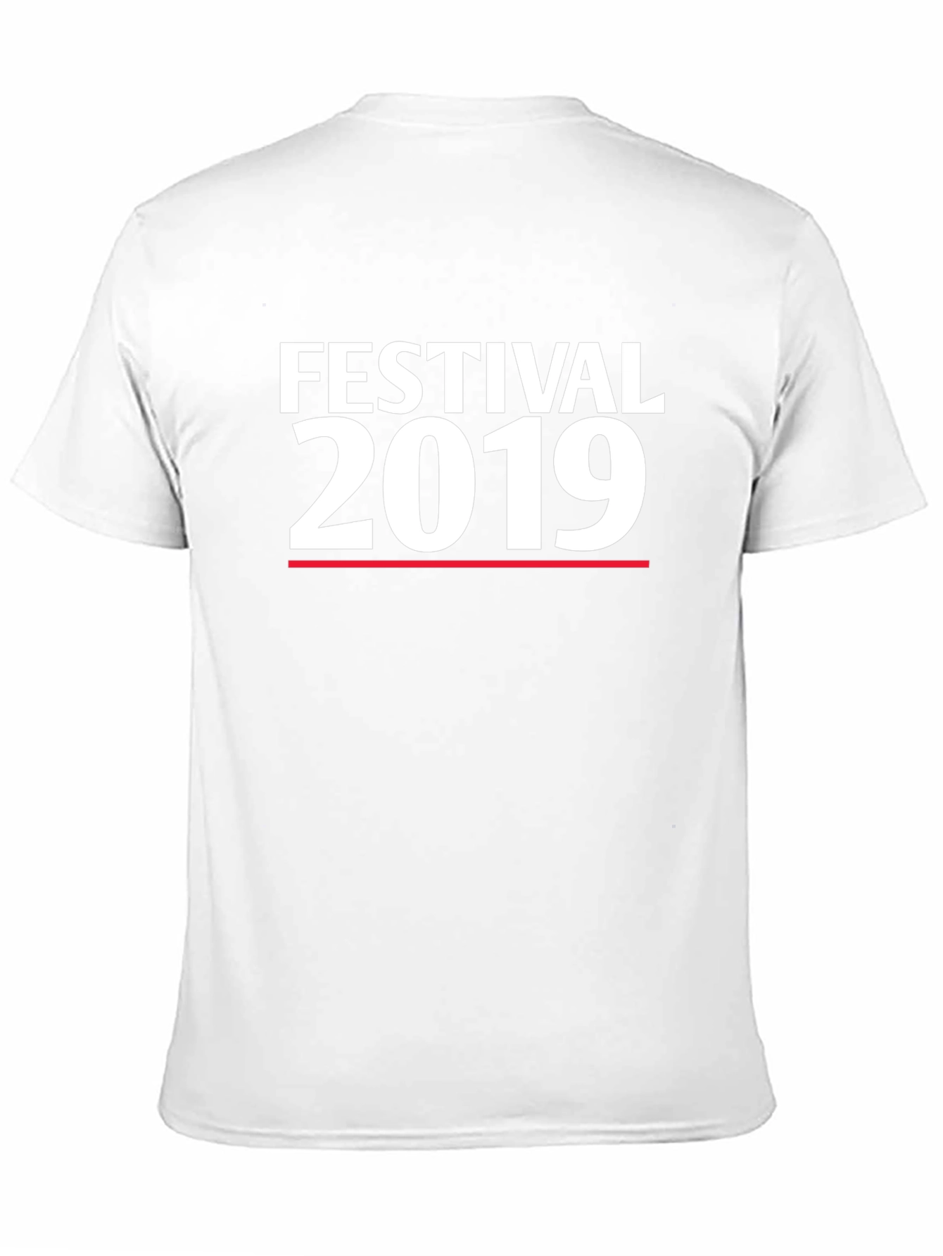 Festival 2019 T-Shirt - Black Cotton Blend