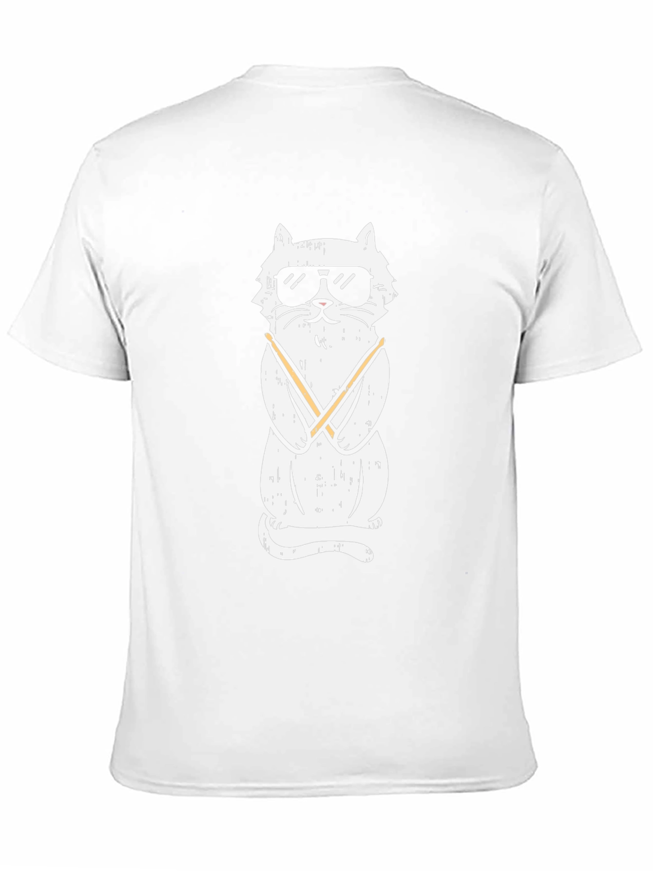 Cool Cat Graphic Tee - Black