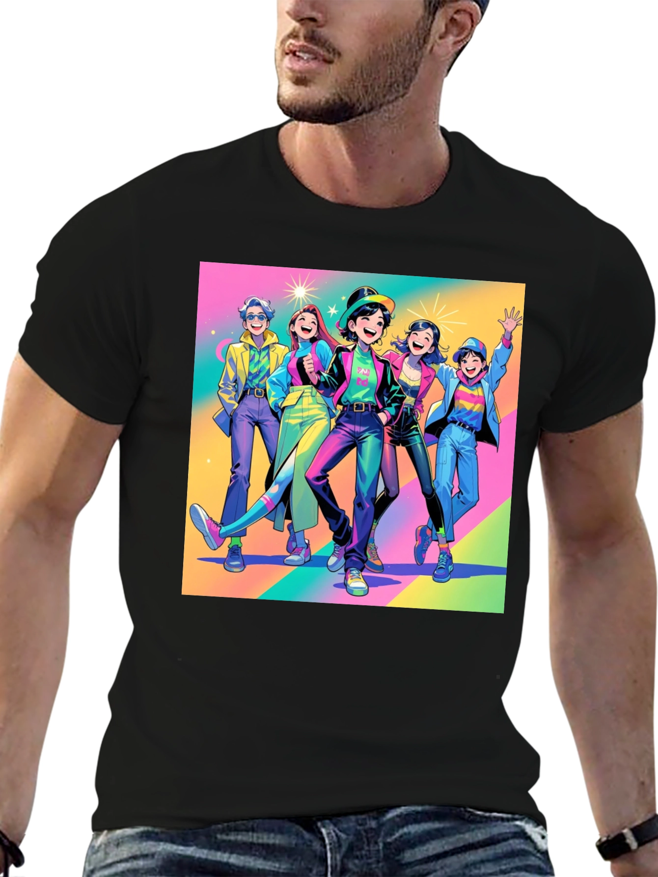 Retro 80s Cartoon T-Shirt