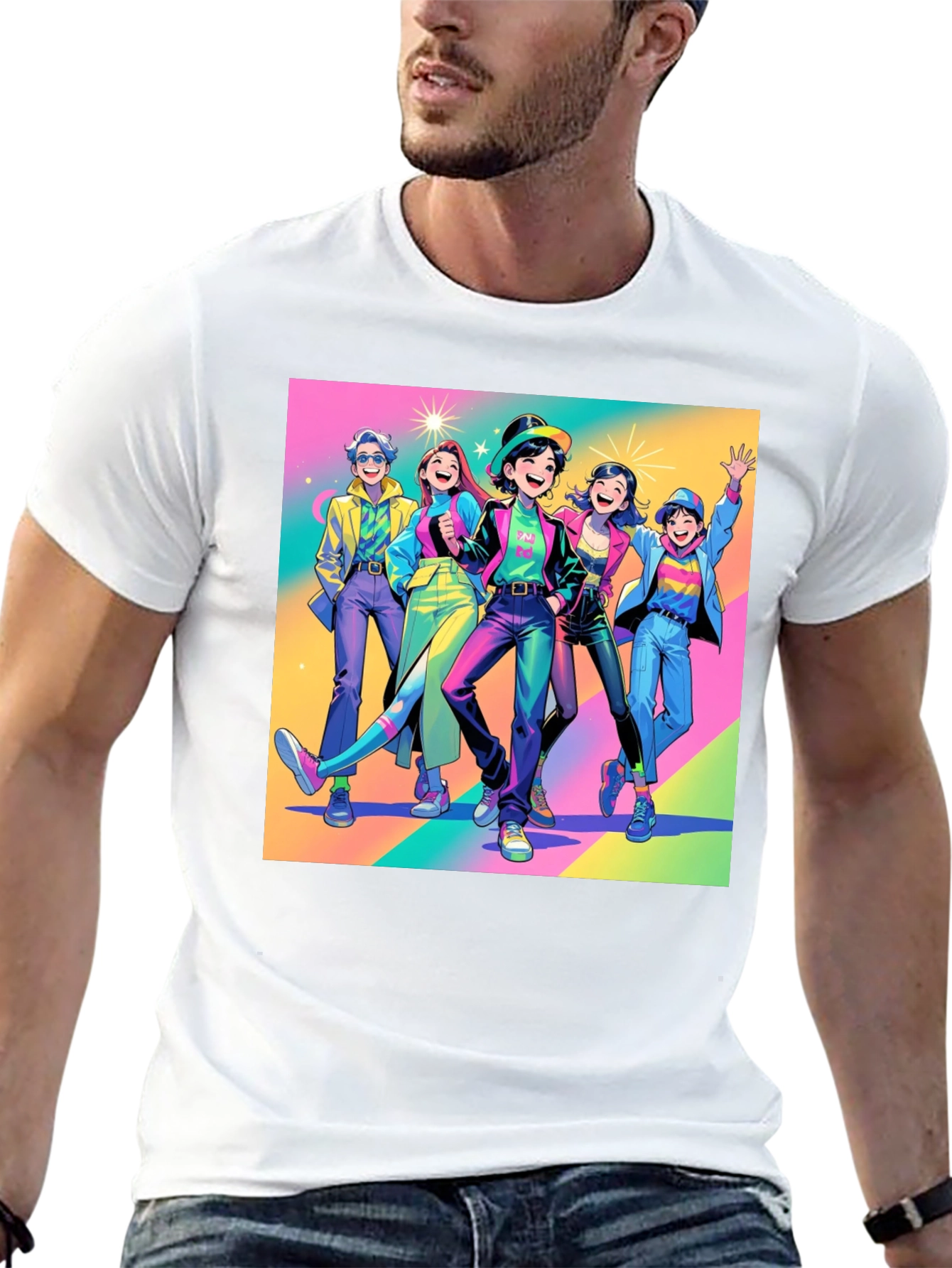 Retro 80s Cartoon T-Shirt