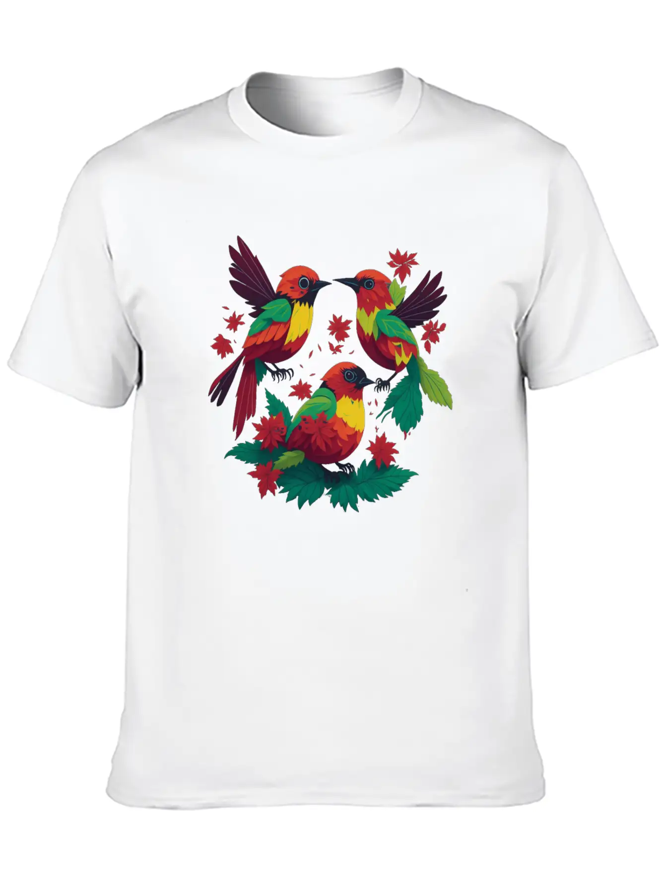 3 Little Reggae Birds Relaxed Everyday Tee – Lightweight And Durable Cotton