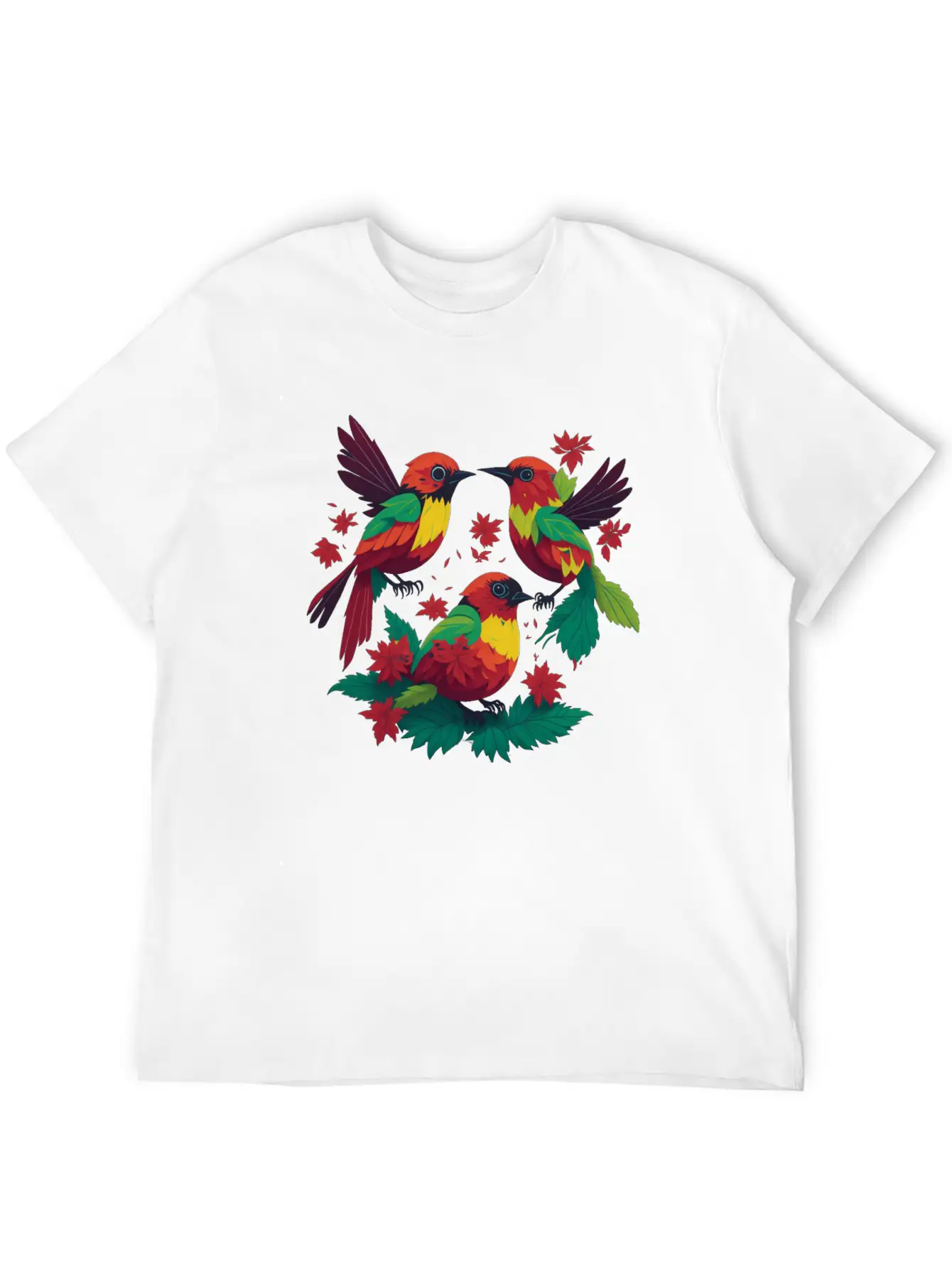 3 Little Reggae Birds Relaxed Everyday Tee – Lightweight And Durable Cotton