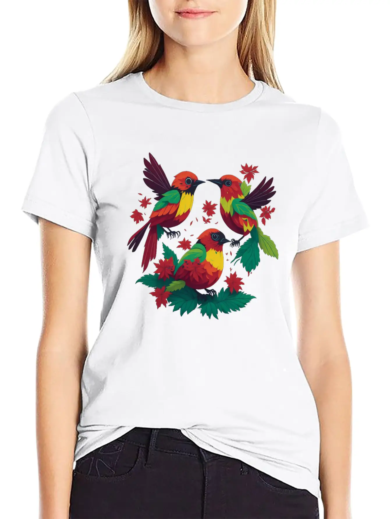 3 Little Reggae Birds Relaxed Everyday Tee – Lightweight And Durable Cotton