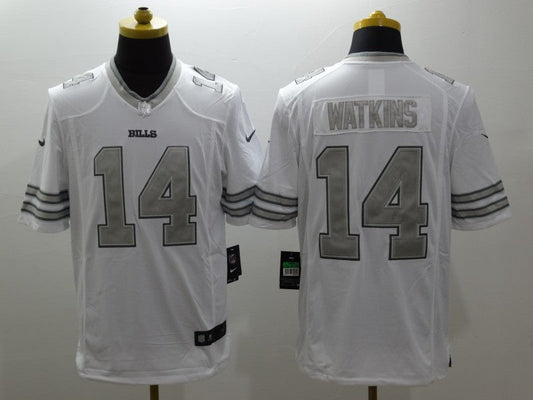 Men's Buffalo Bills Sammy Watkins #14 White Game Jerseys