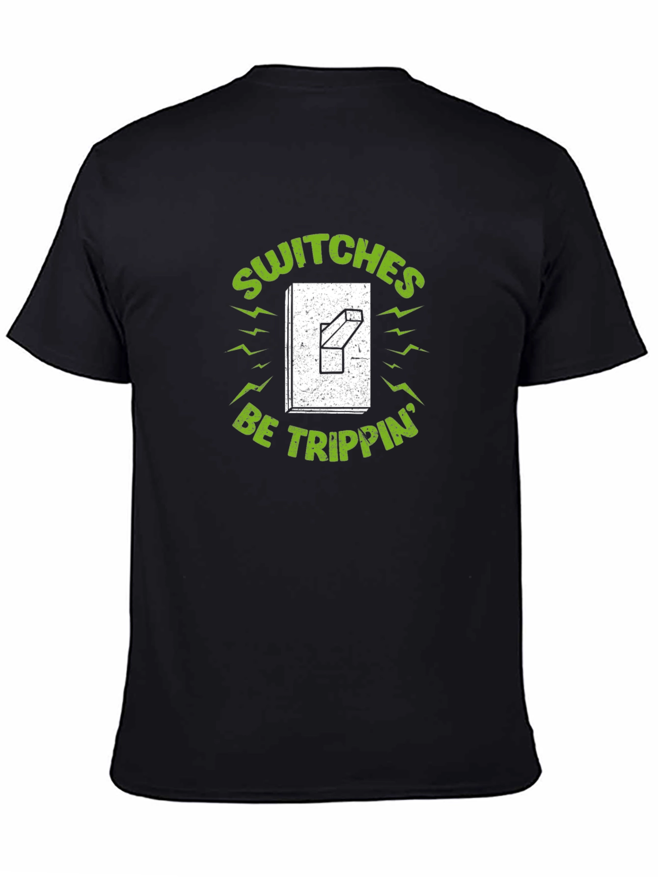 Switches Be Trippin Graphic Tee - Black