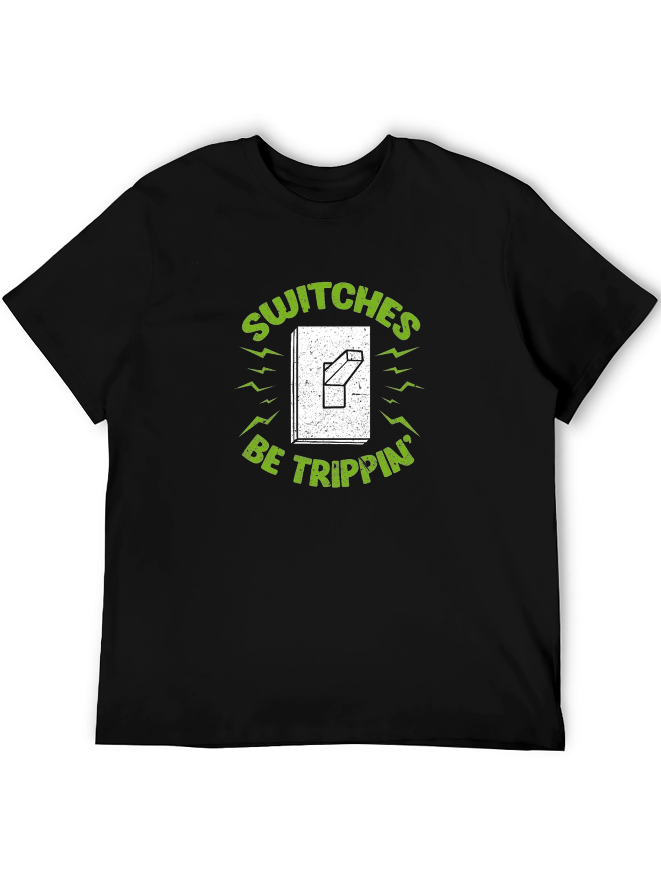 Switches Be Trippin Graphic Tee - Black