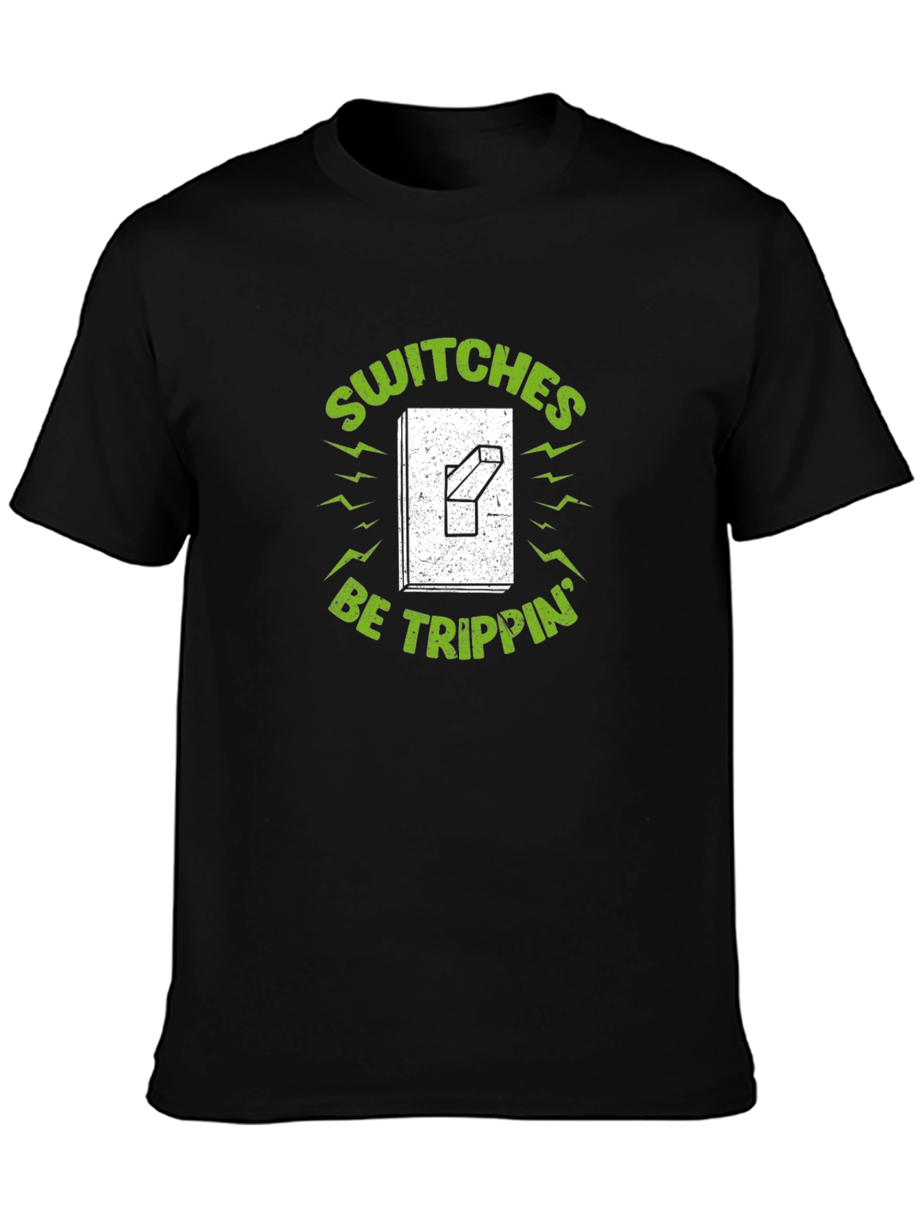 Switches Be Trippin Graphic Tee - Black