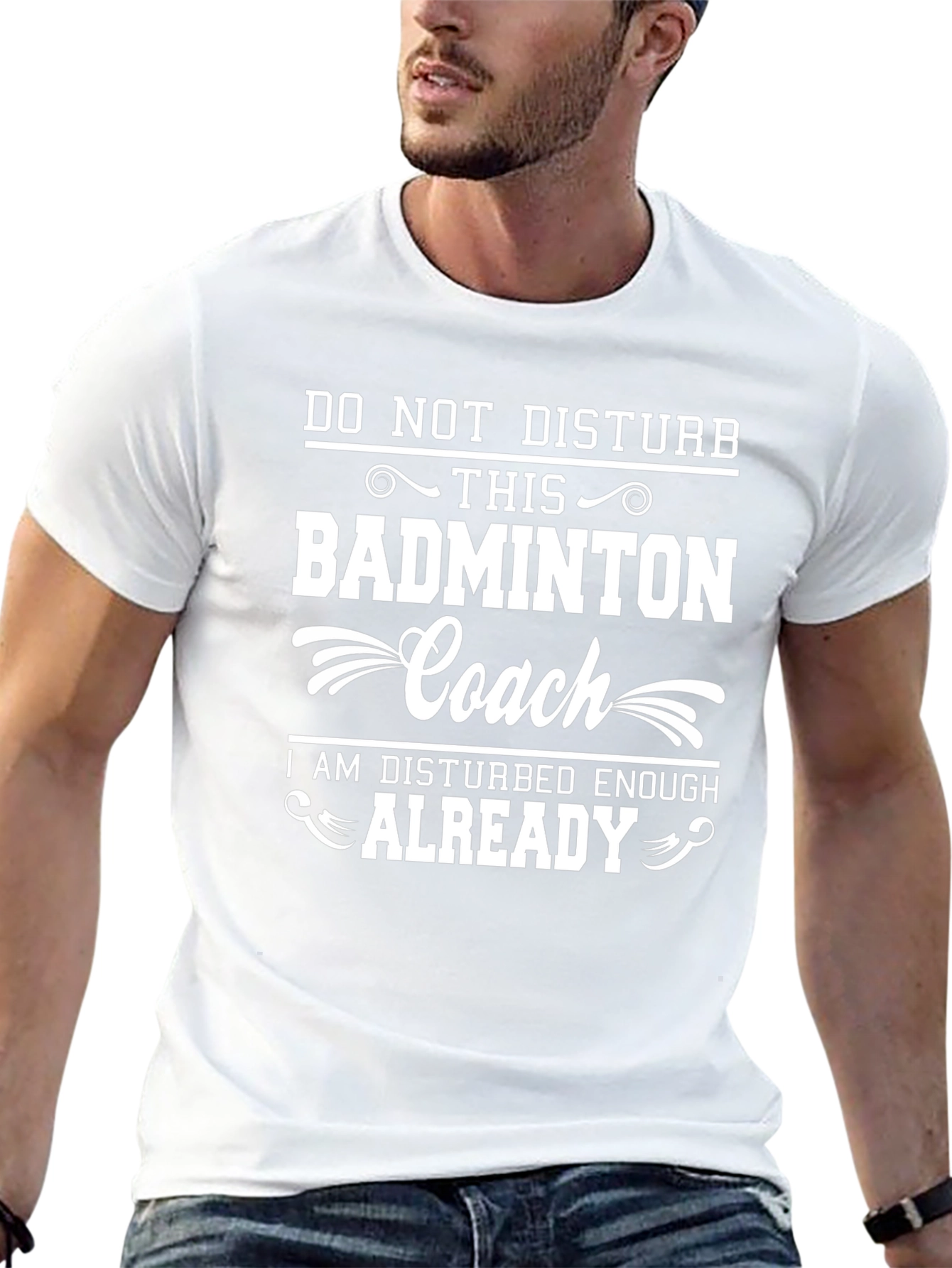Badminton Coach Graphic Tee - Do Not Disturb!