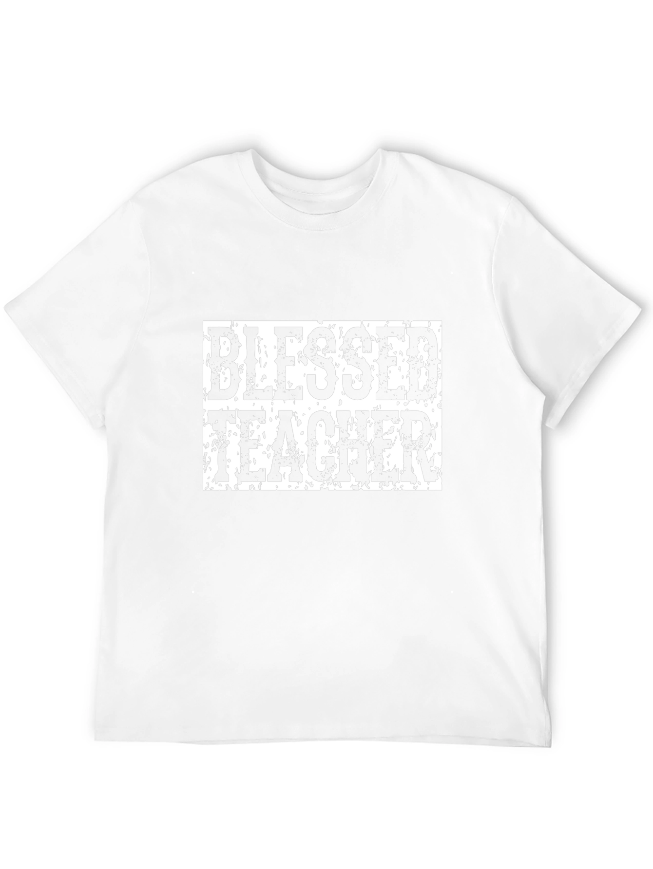 Blessed Teacher Graphic T-Shirt - Black