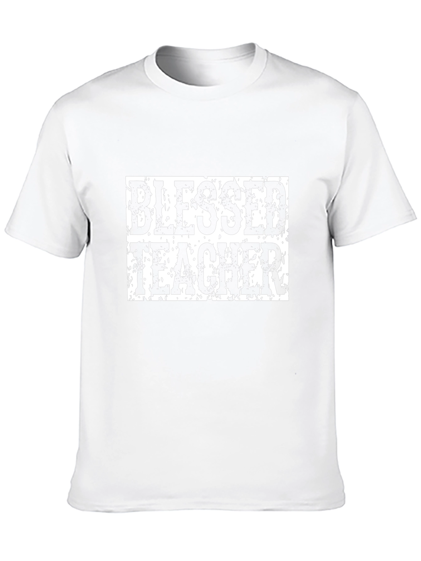 Blessed Teacher Graphic T-Shirt - Black