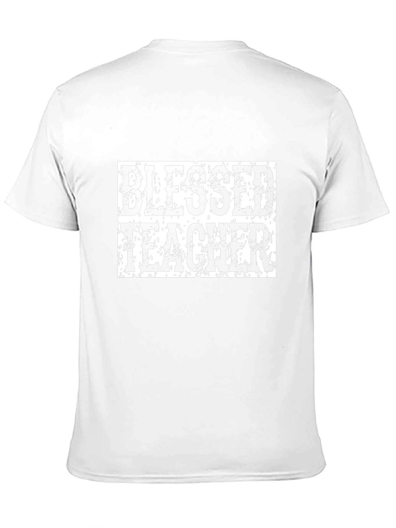 Blessed Teacher Graphic T-Shirt - Black