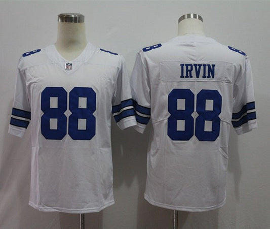 Men's Dallas Cowboys Michael Irvin #88 White Fashion Game Jerseys