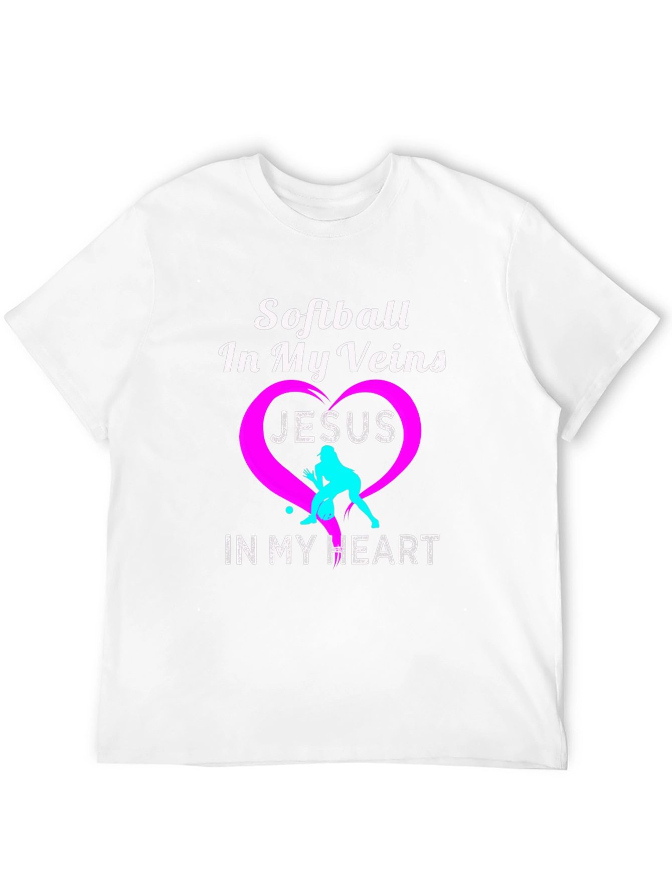 Softball In My Veins T-Shirt
