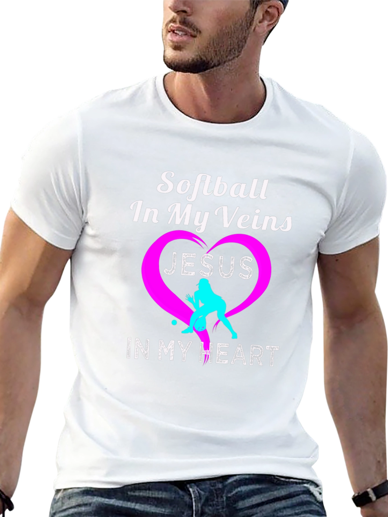 Softball In My Veins T-Shirt