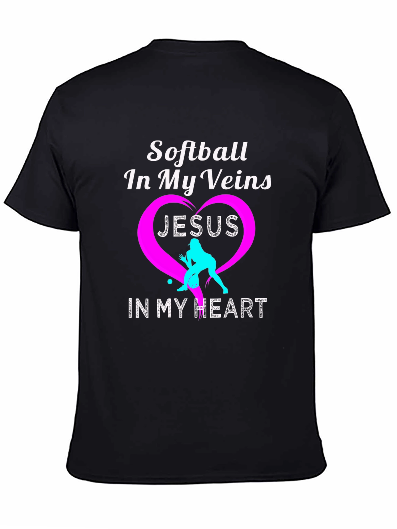 Softball In My Veins T-Shirt
