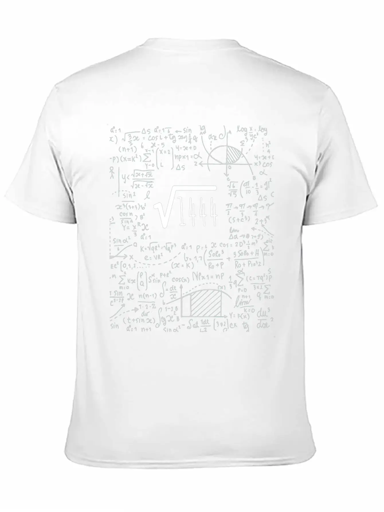 38th Birthday Square Root Of 1444: 38 Years Old Unisex Short Sleeve Soft Cotton T-Shirt – Casual Everyday Wear