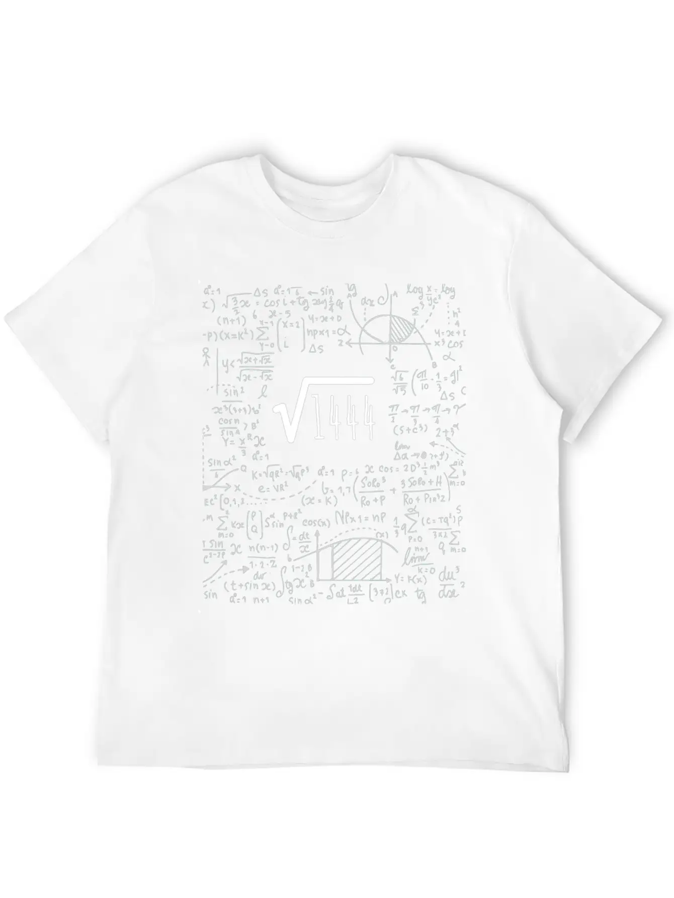 38th Birthday Square Root Of 1444: 38 Years Old Unisex Short Sleeve Soft Cotton T-Shirt – Casual Everyday Wear