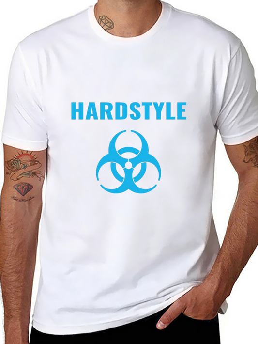 Hardstyle Biohazard Symbol T-Shirt - Black