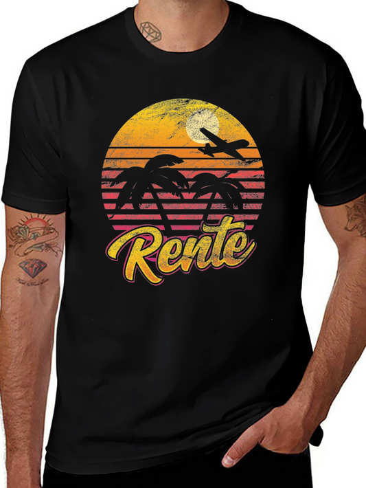 Rente Retirement T-Shirt Vacation Shirt