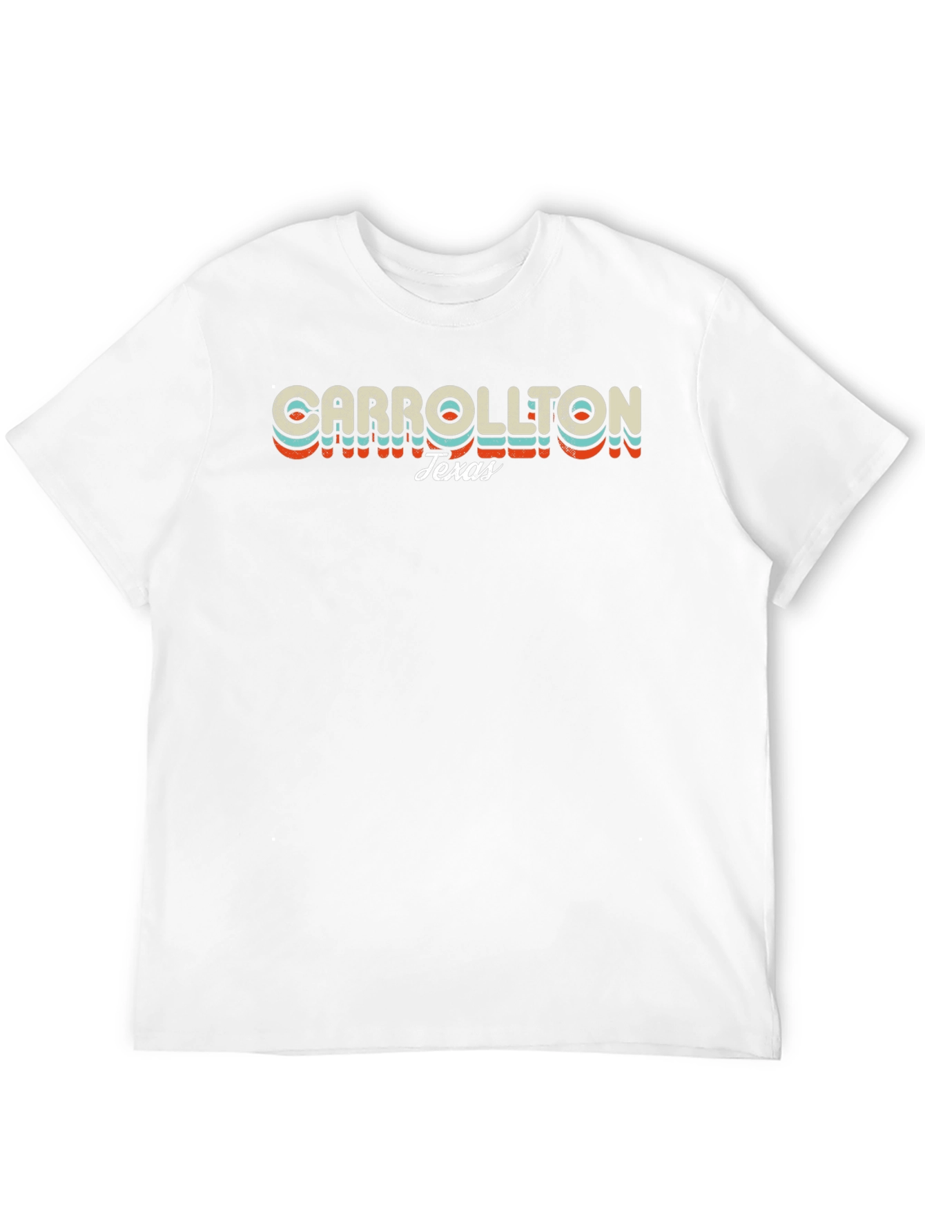 Carrollton Texas Retro Graphic Tee