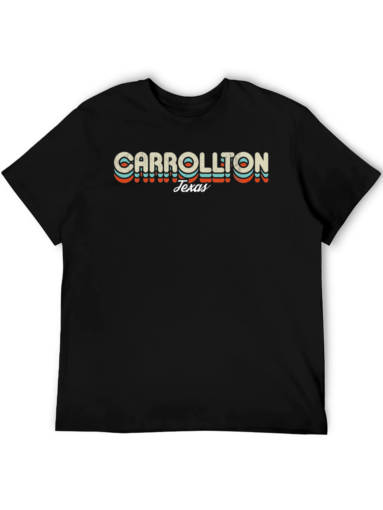 Carrollton Texas Retro Graphic Tee