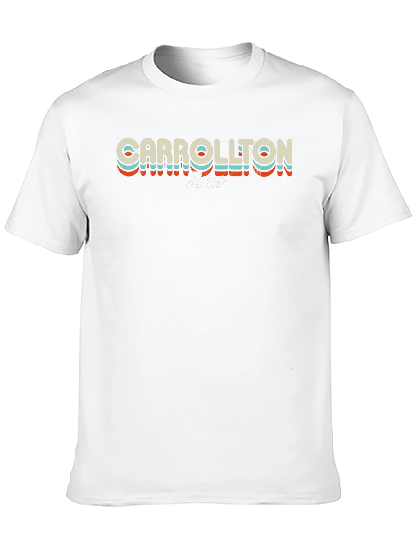 Carrollton Texas Retro Graphic Tee