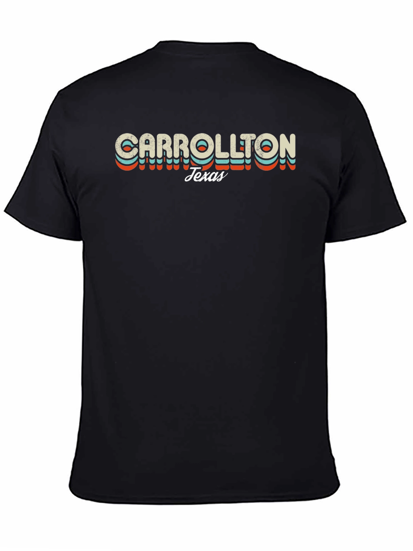 Carrollton Texas Retro Graphic Tee
