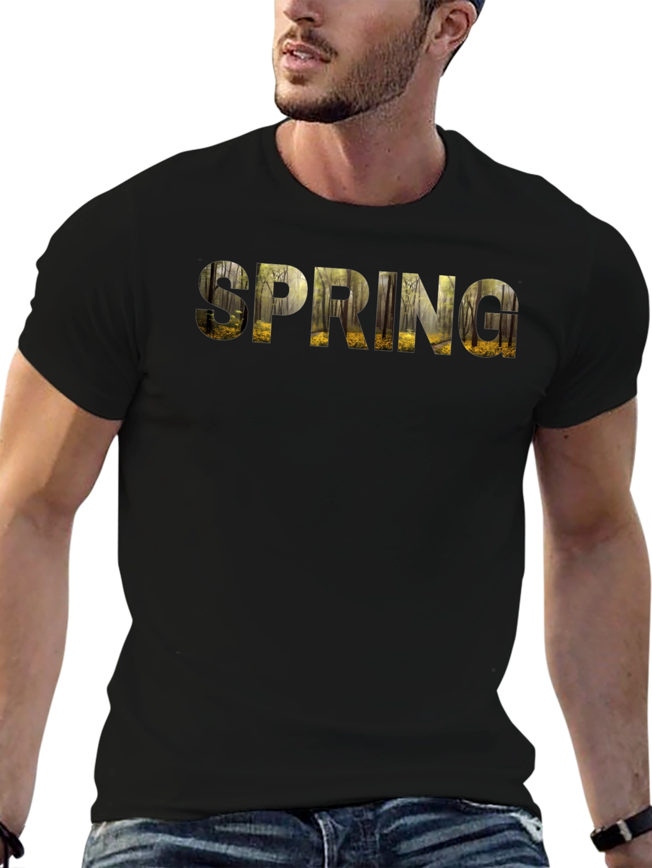 Nature-Inspired Spring T-Shirt