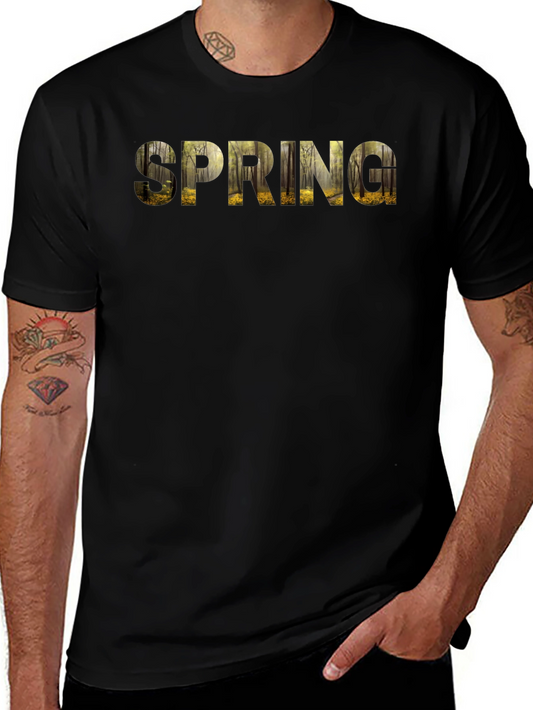 Nature-Inspired Spring T-Shirt