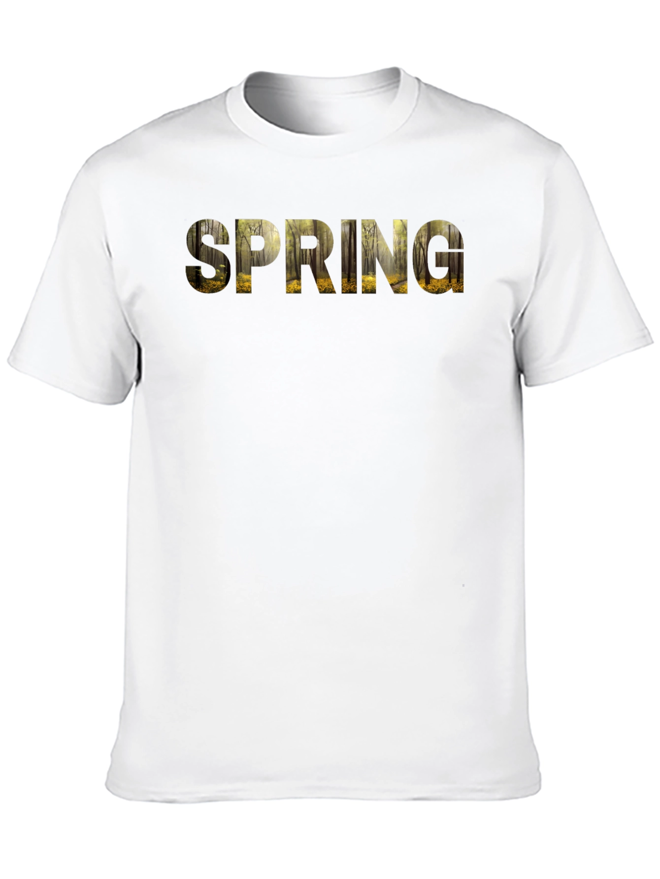 Nature-Inspired Spring T-Shirt