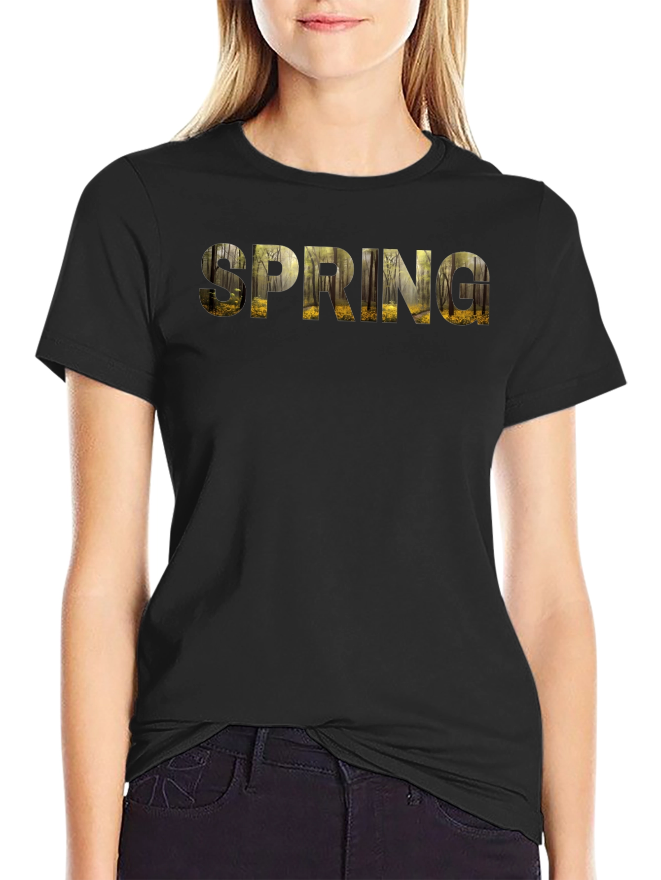 Nature-Inspired Spring T-Shirt