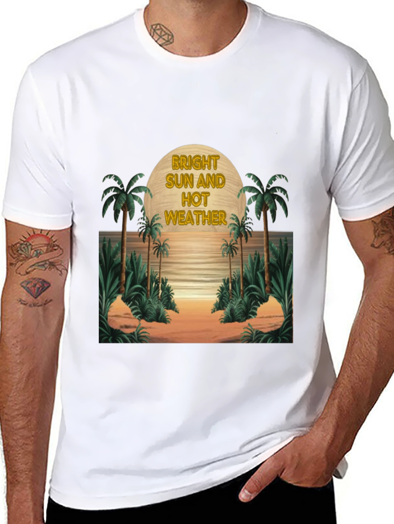 Tropical Island Graphic Tee