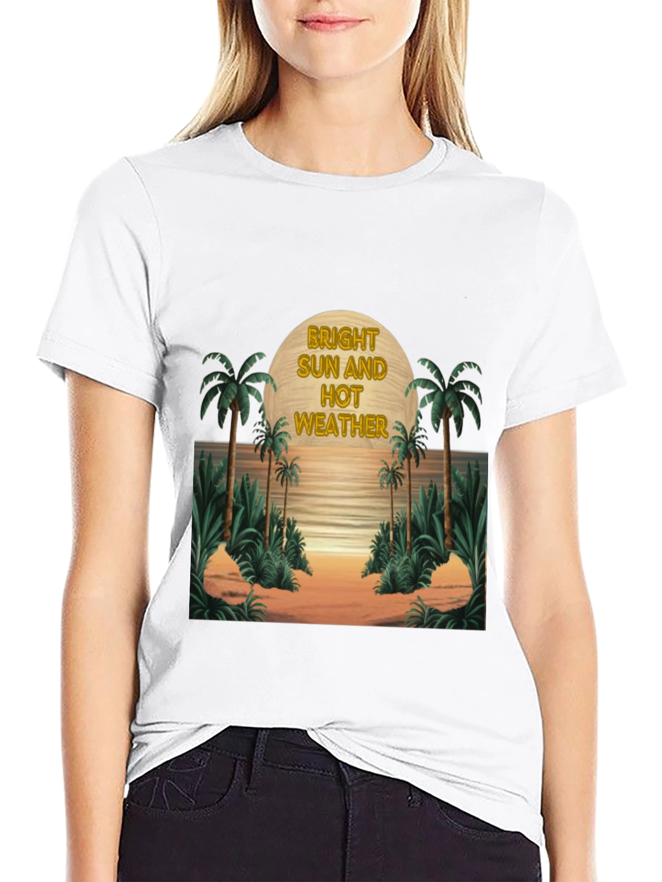 Tropical Island Graphic Tee