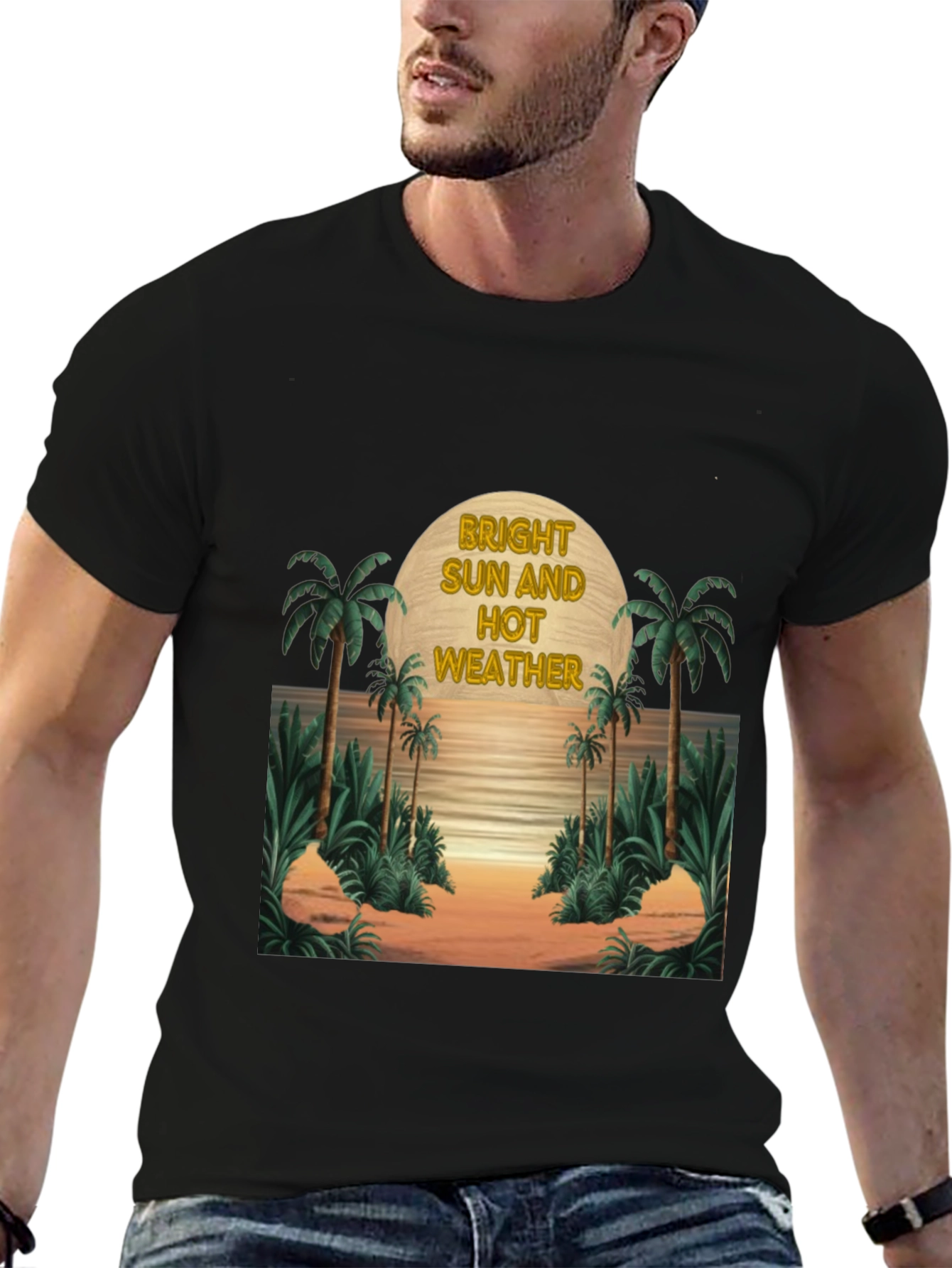 Tropical Island Graphic Tee