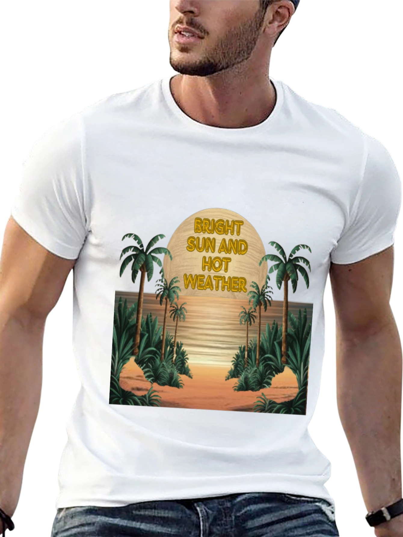 Tropical Island Graphic Tee