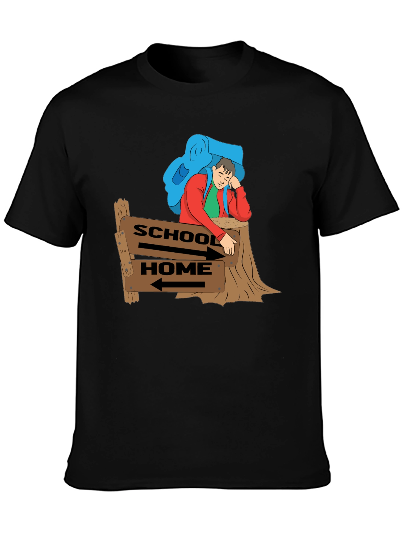 School or Home T-Shirt - Unisex Graphic Tee