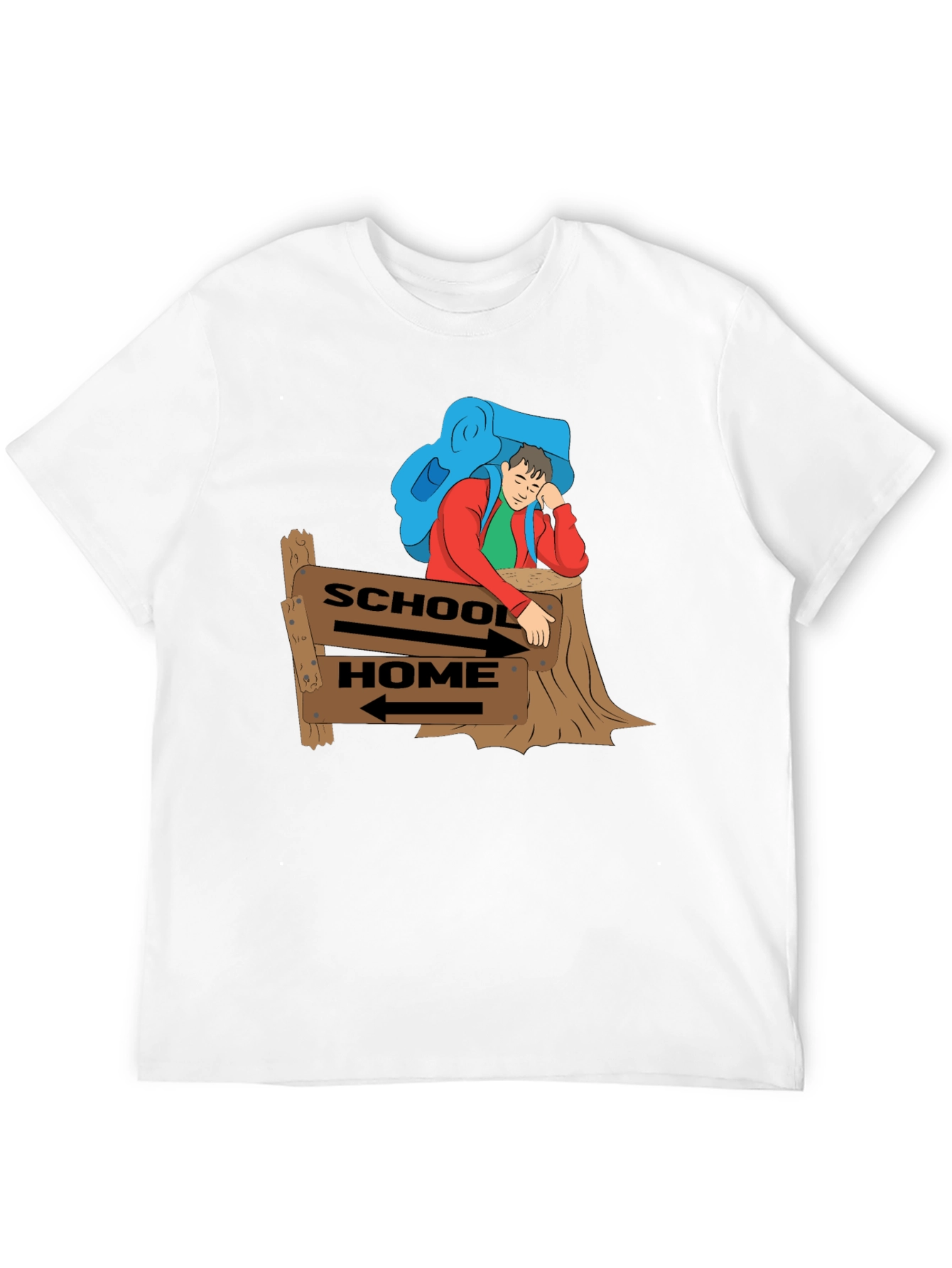 School or Home T-Shirt - Unisex Graphic Tee