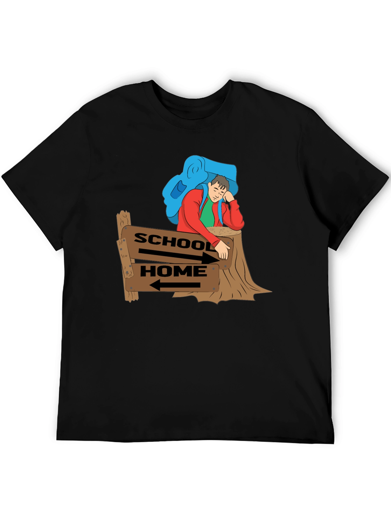 School or Home T-Shirt - Unisex Graphic Tee