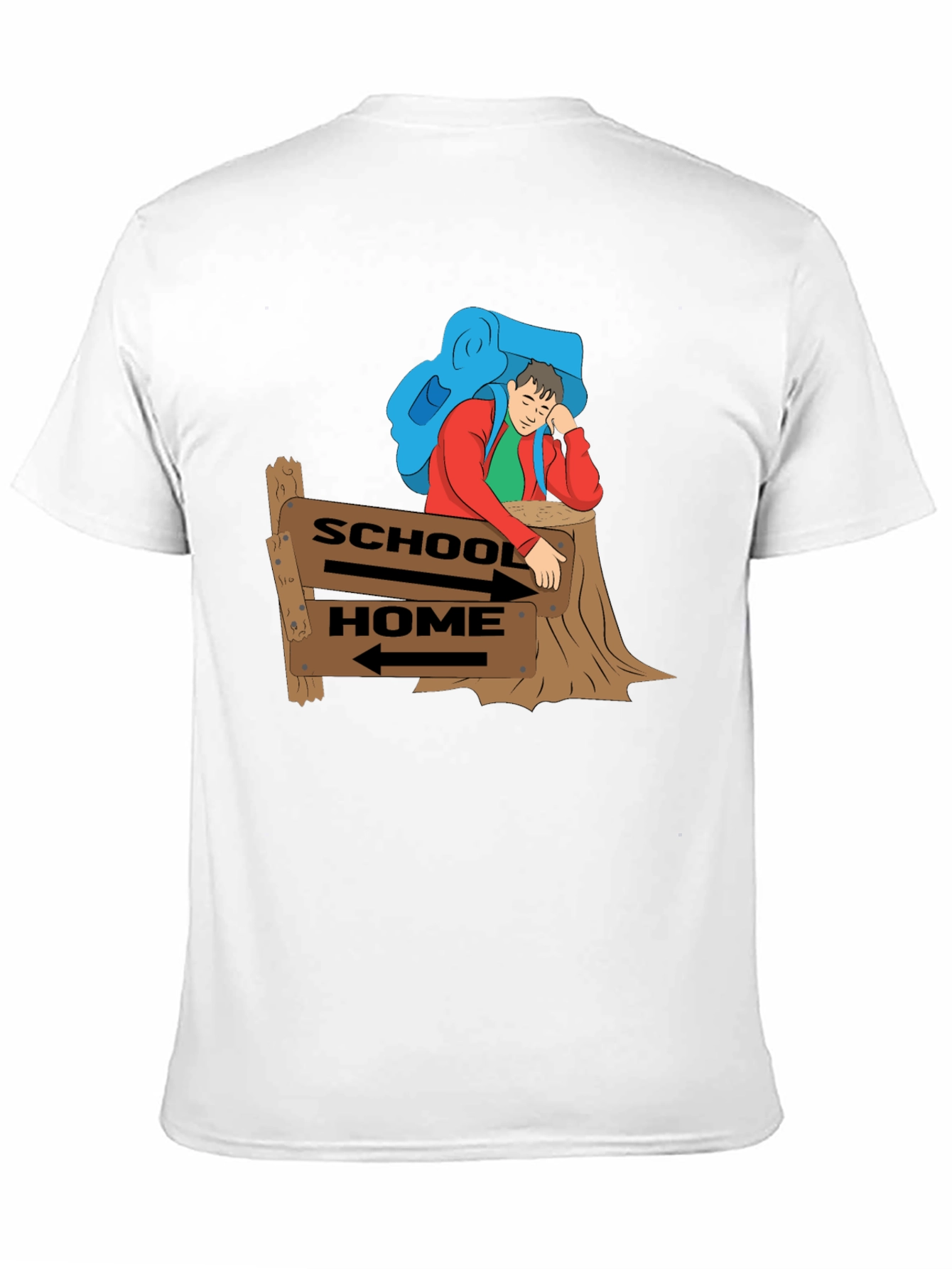 School or Home T-Shirt - Unisex Graphic Tee