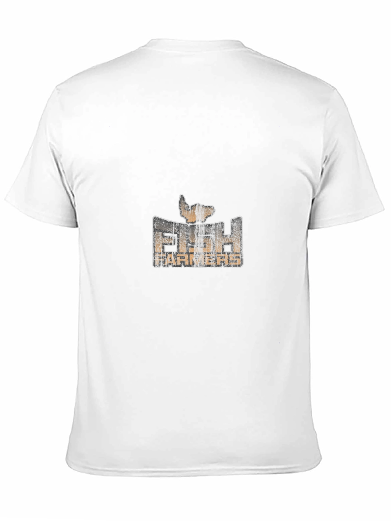 Fish Farmers Graphic Tee - Black Cotton Blend T-Shirt