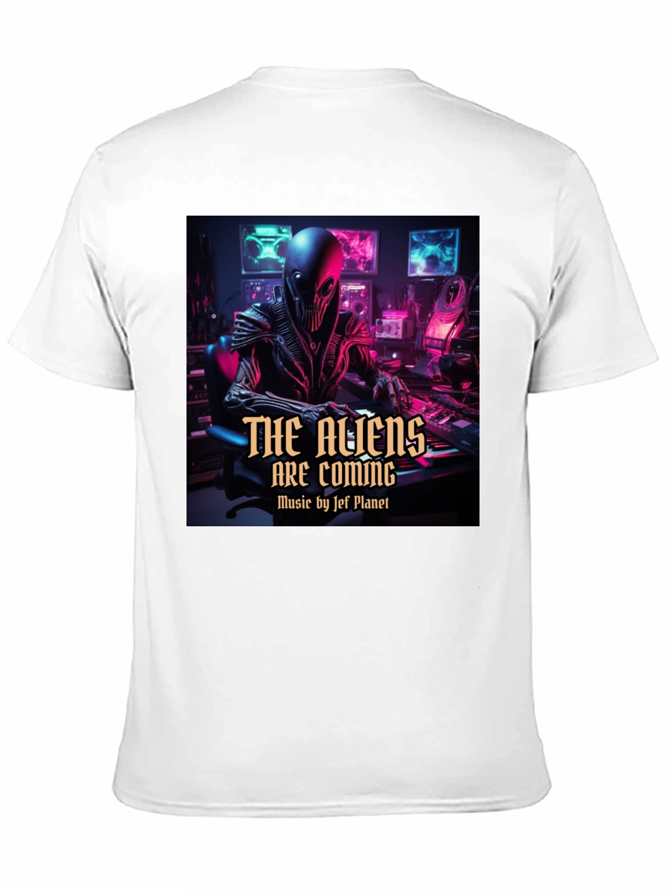 The Aliens Are Coming Graphic T-Shirt