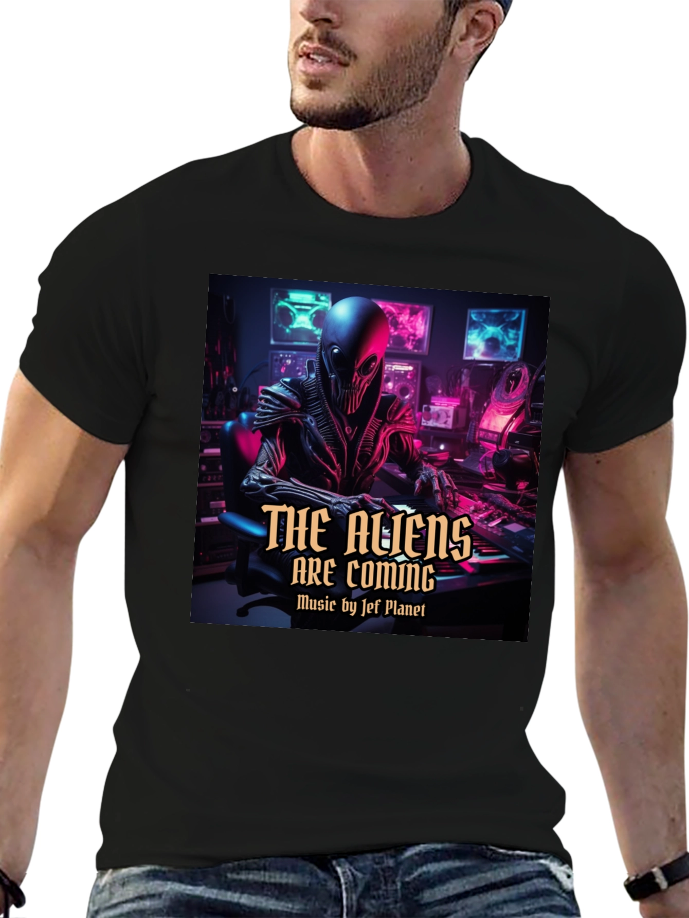 The Aliens Are Coming Graphic T-Shirt