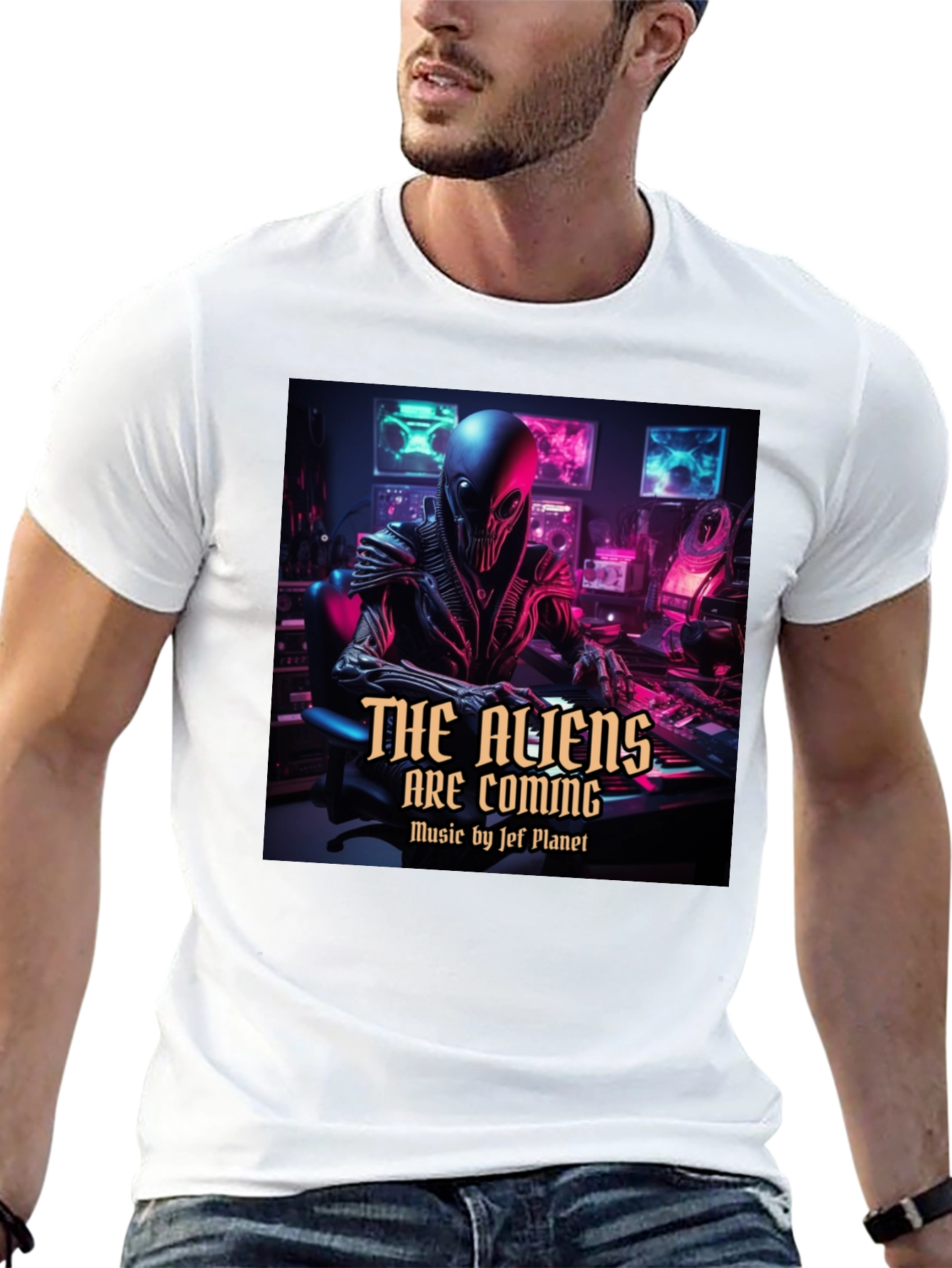 The Aliens Are Coming Graphic T-Shirt