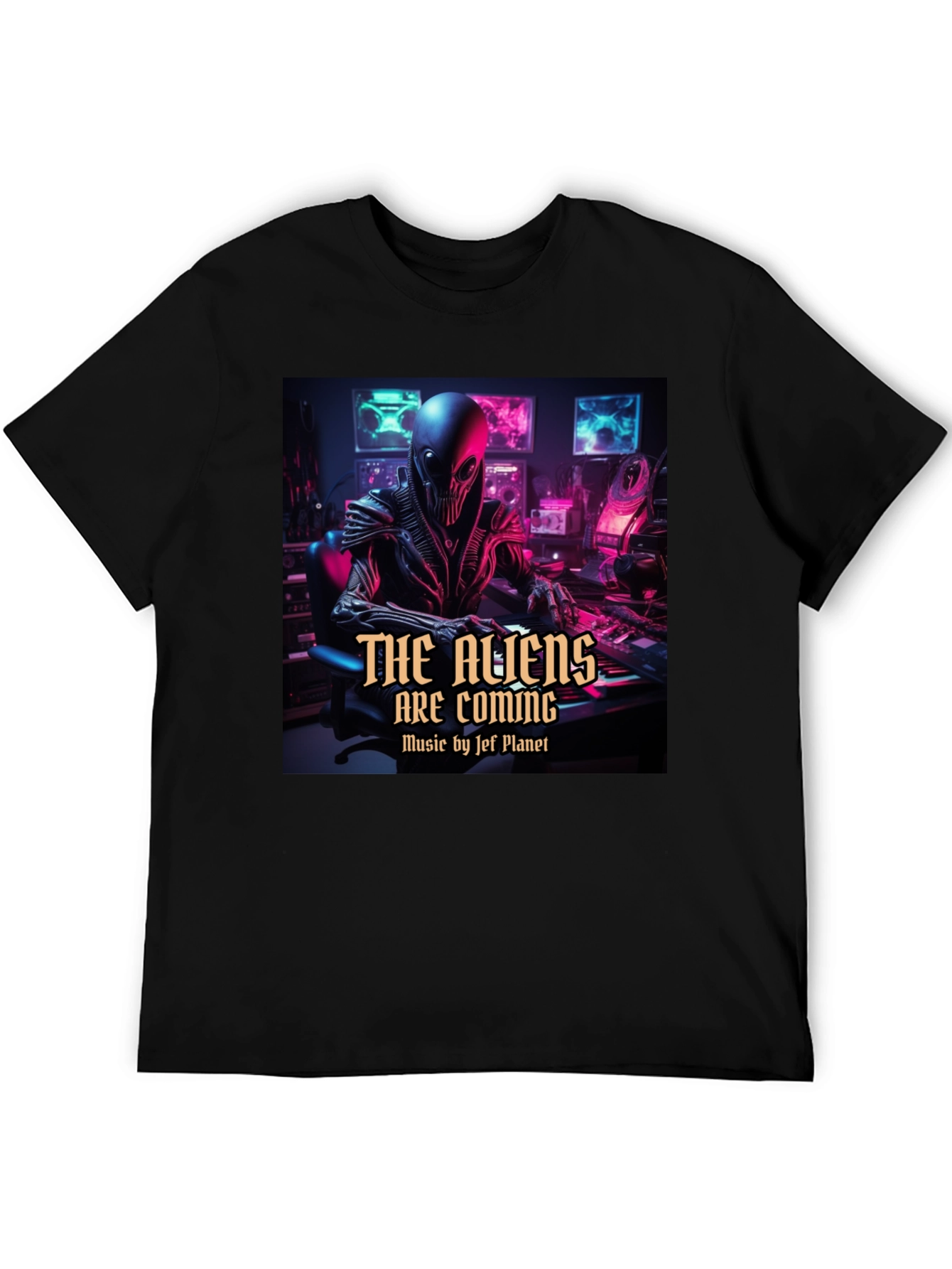 The Aliens Are Coming Graphic T-Shirt