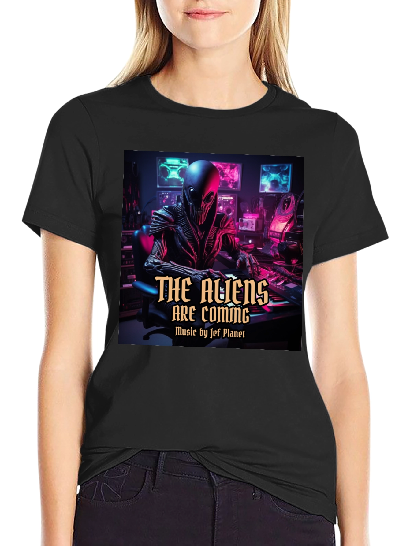 The Aliens Are Coming Graphic T-Shirt