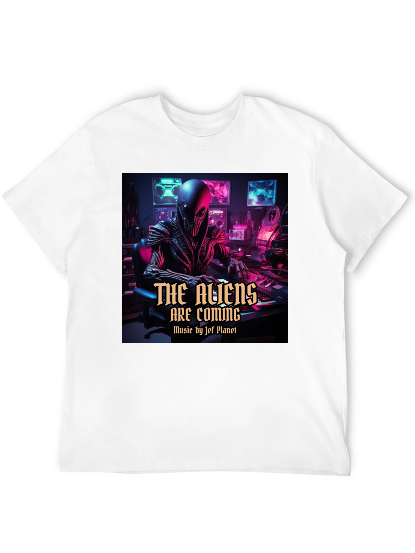The Aliens Are Coming Graphic T-Shirt