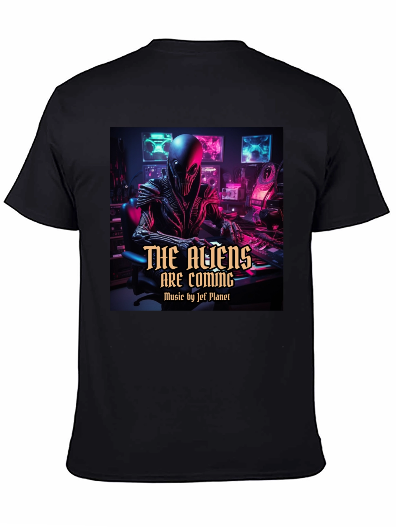 The Aliens Are Coming Graphic T-Shirt