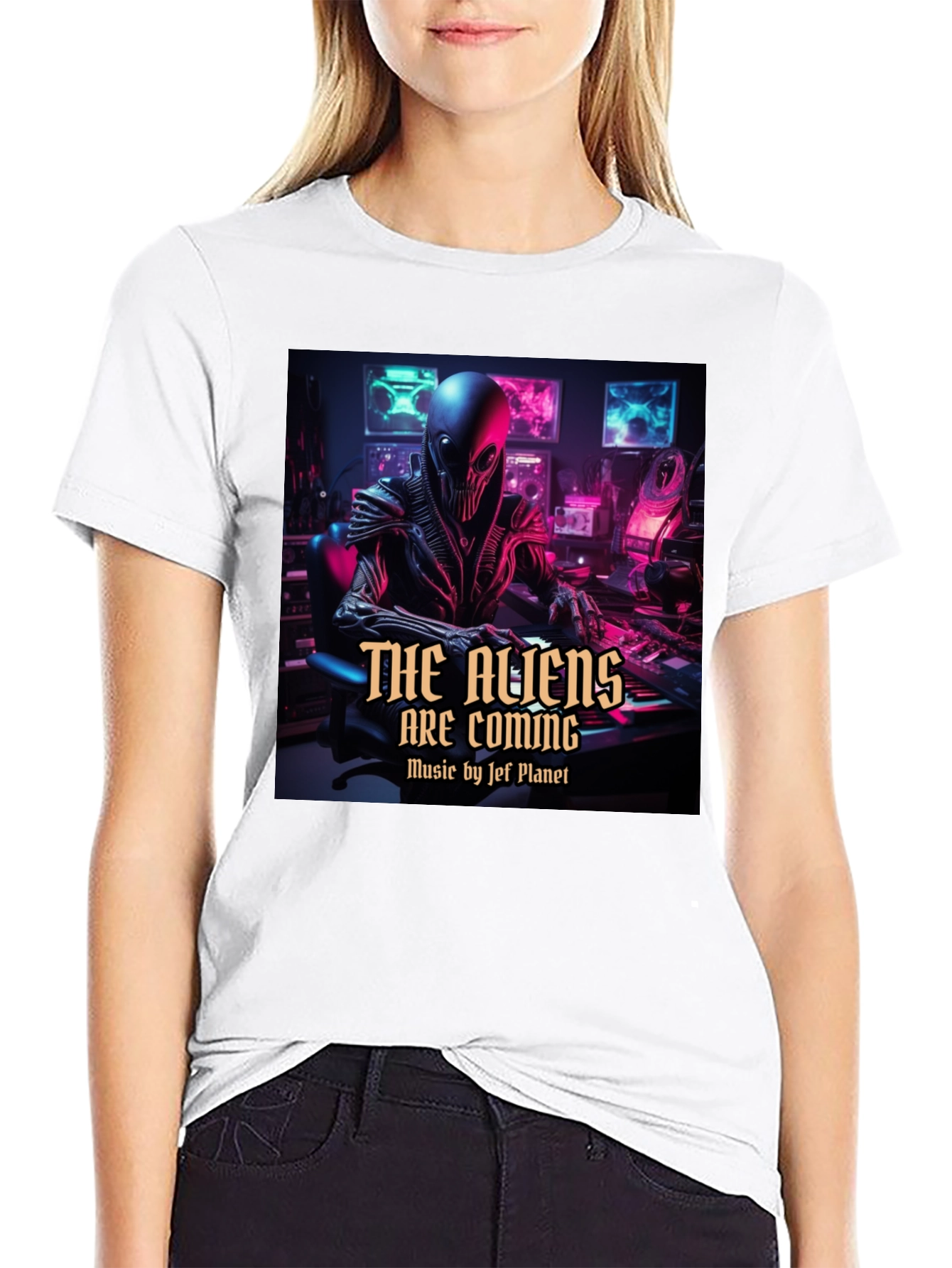 The Aliens Are Coming Graphic T-Shirt