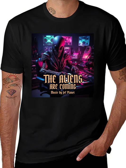 The Aliens Are Coming Graphic T-Shirt