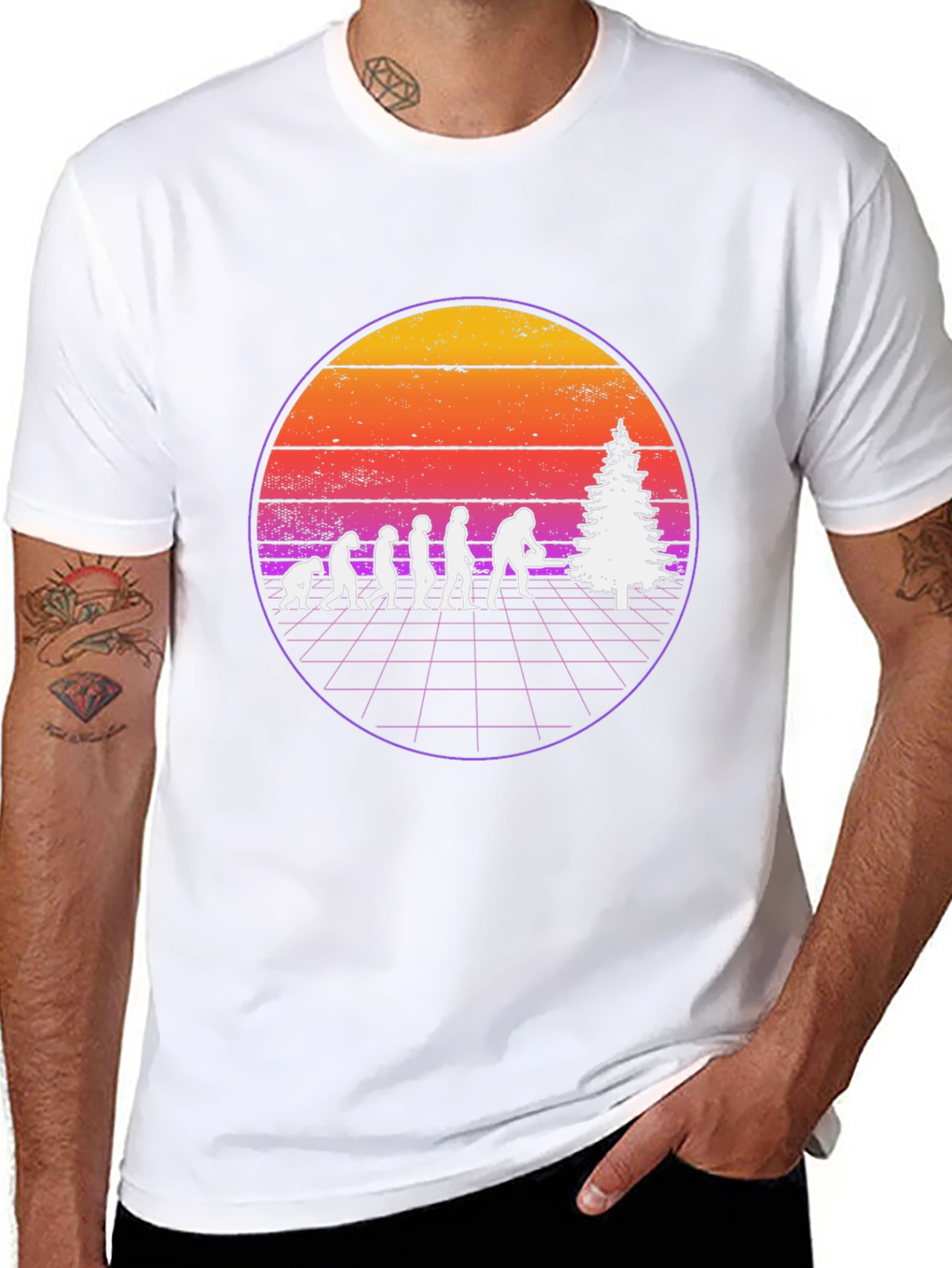 Retro Pool Evolution T-Shirt
